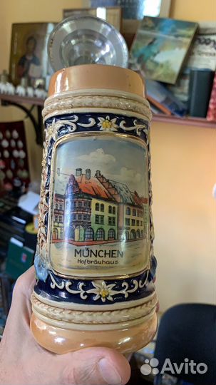 Пивные кружки Германия 19 век