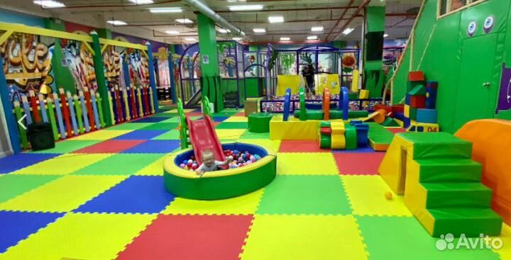 Мягкие модульные детские коврики-пазлы