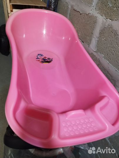 Ванночка, гамак и горка для купания малышей