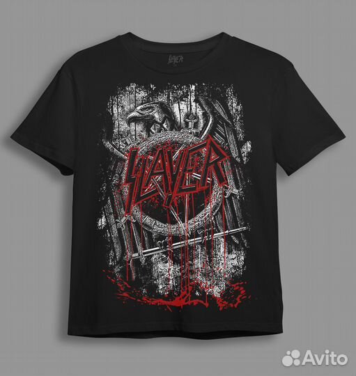 Slayer Футболка Лонгслив Худи Thrash Metal Мерч