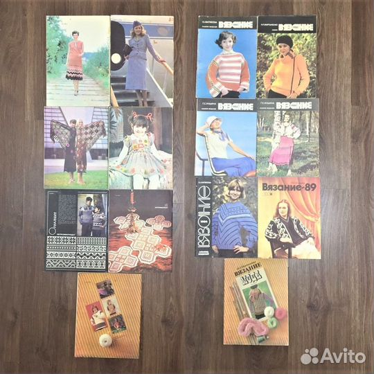 Журналы Вязание СССР с 1980 по 1989 гг