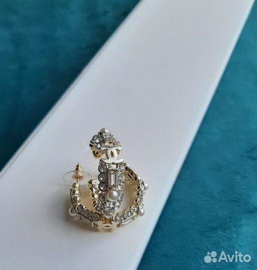Серьги Chanel