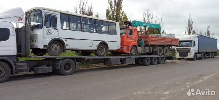 Аренда Трала. Перевозка Негабарита. Низкорамный