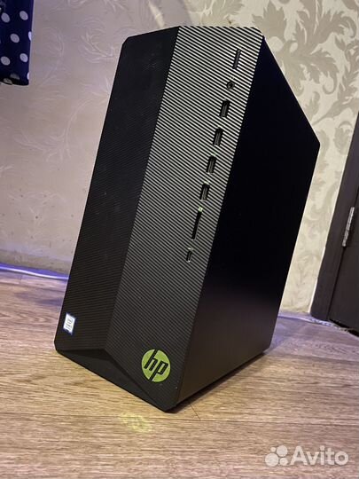 Корпус hp pavilion с материнкой и блоком питания