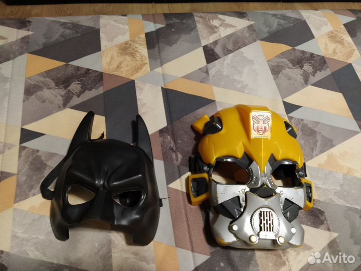 Маски героев (трансформер и Бэтмен) (Зеленоград)