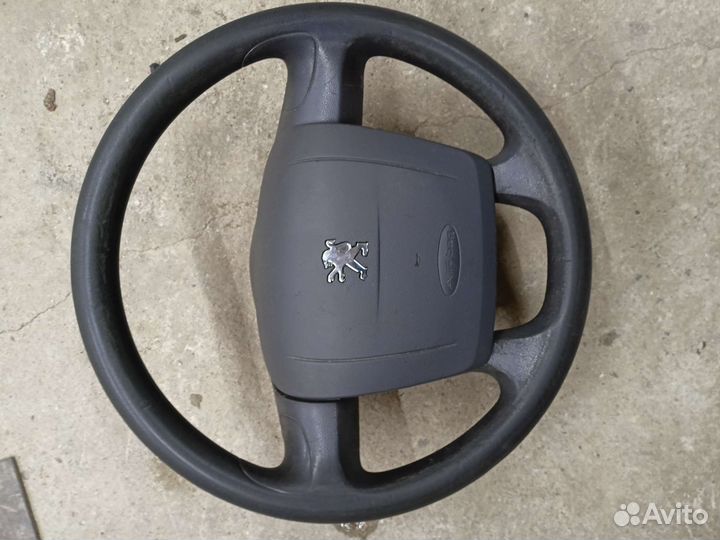 Руль подушка безопасности Пежо боксер 250-290
