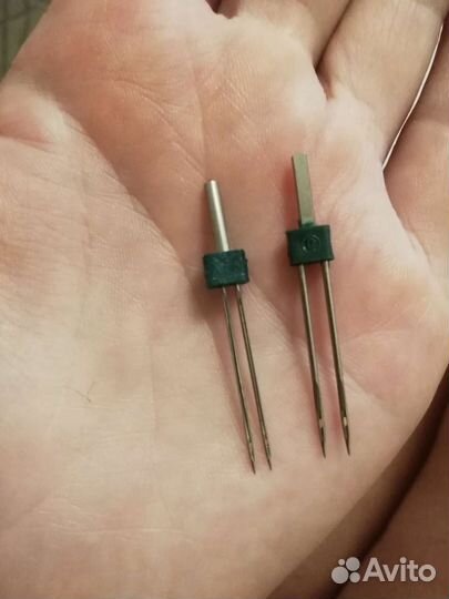 Двойные иглы