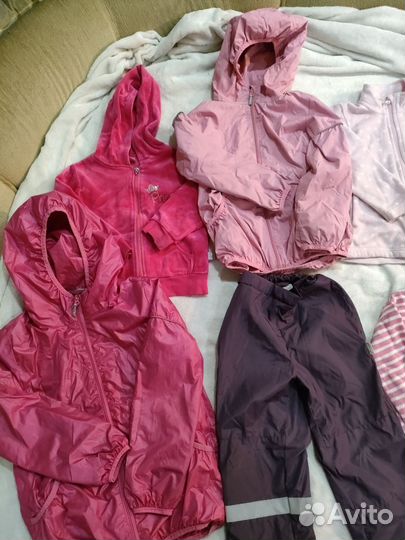 Пакет вещей на девочку 104 128