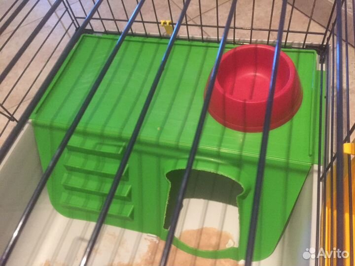 Клетка для грызуна б/у 80х50х44 см