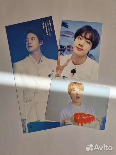 BTS карты Джин