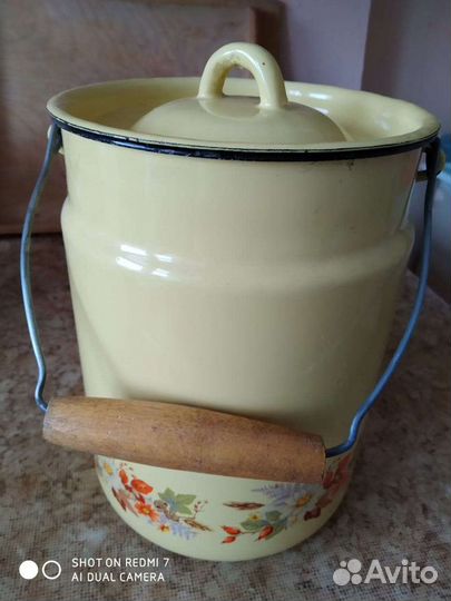 Бидон эмалированный