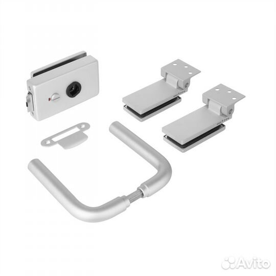 Фурнитура с WC заверткой для стеклянной двери