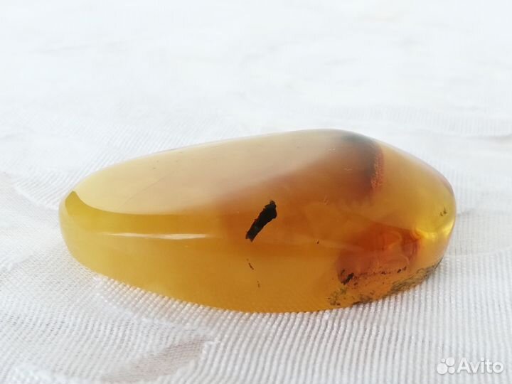 Вставка для кулона Янтарь Вес 16,6 гр. Натурал
