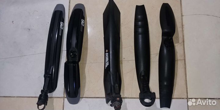 Крылья педали фонари покрышки насос руль