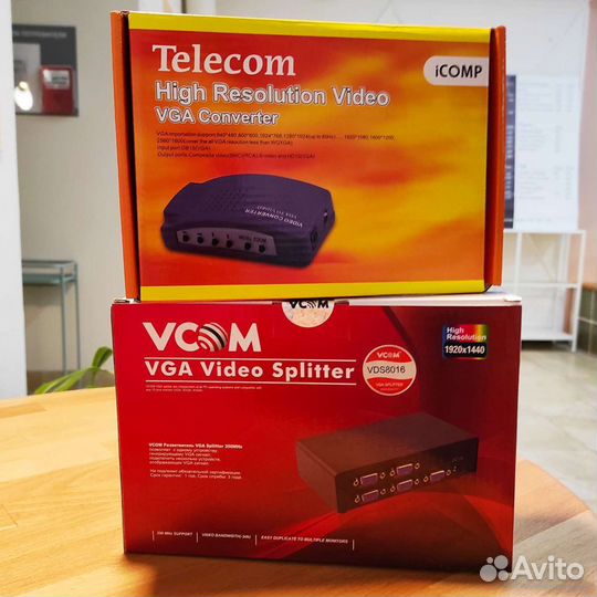 Сплиттеры и коннекторы