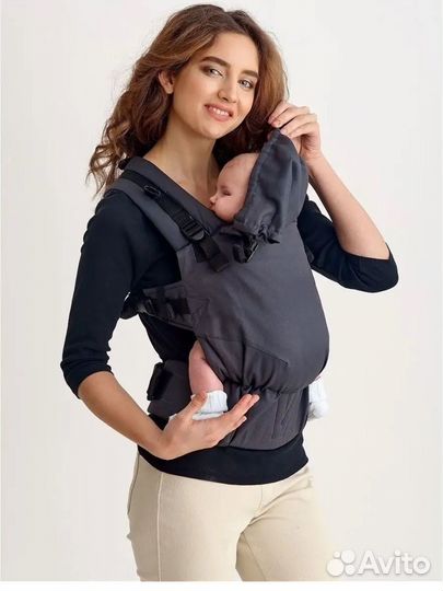 Новый серый эргорюкзак Diva Milano