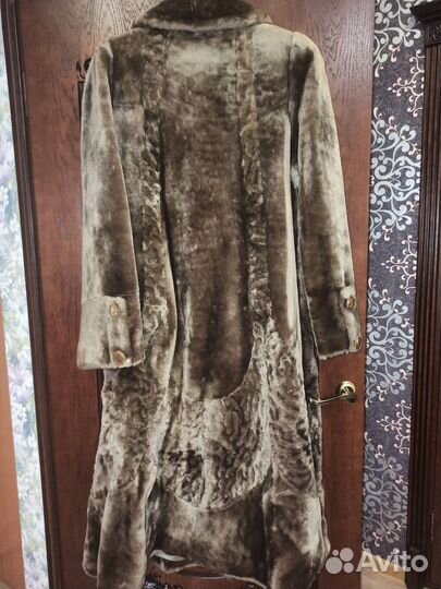 Шуба мутоновая бу