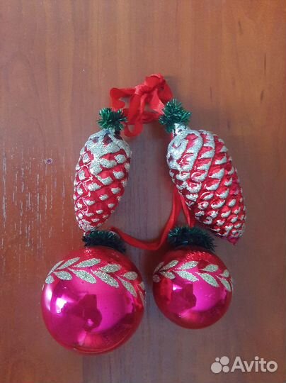 Елочные игрушки из ГДР (70-ые годы)