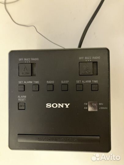 Радиочасы Sony