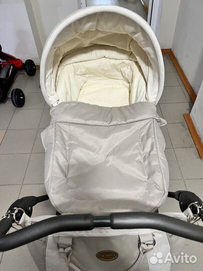 Коляска люлька inglesina на шасси ergo bike