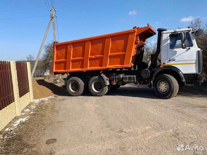 Песок карьерный с доставкой