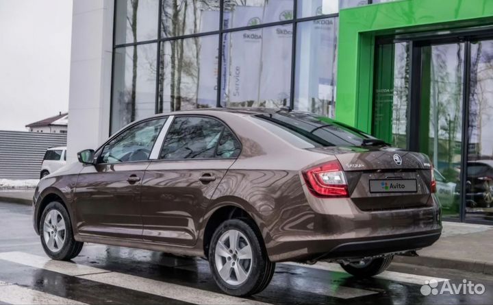 Skoda Rapid 1.6 МТ, 2019, 103 000 км