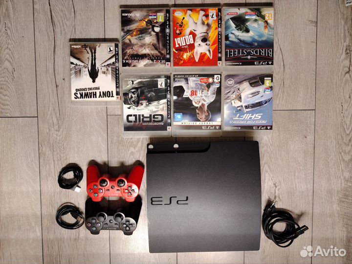 Игровая приставка sony ps3 с монитором Samsung