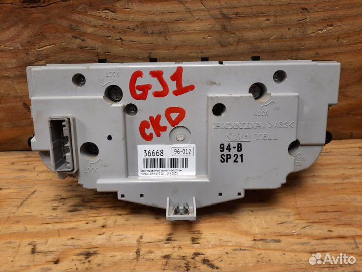 Блок управления климат контролем honda airwave