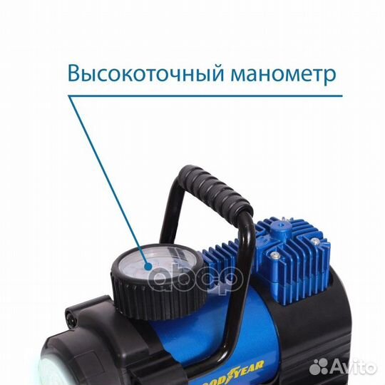 Компрессор GoodYear GY-35L 35 л/мин с фонарем G