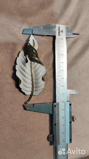 Винтажная брошь, Америка 50-е, маркирована