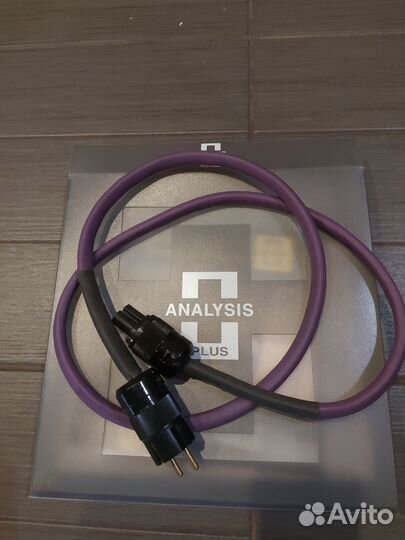 Кабель силовой Analysis-Plus Oval 10 1.5m