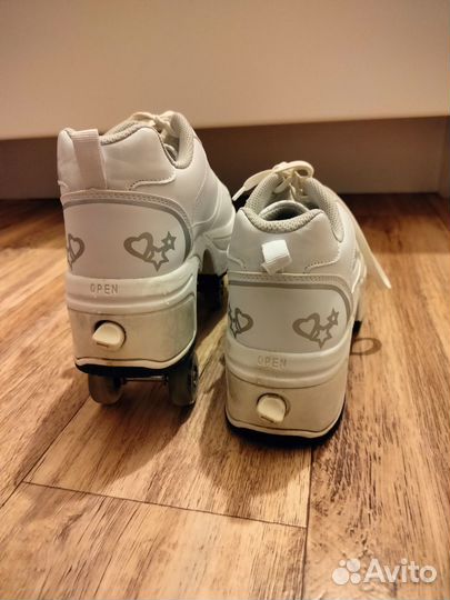 Кроссовки-роллеры