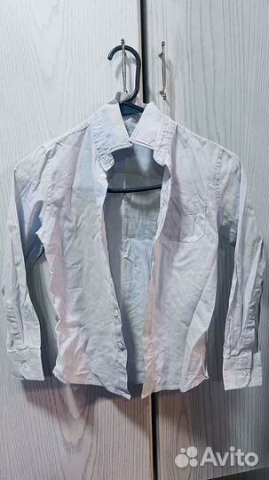 Рубашки пакетом 128 134на мальчика