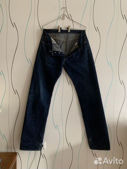 Джинсы Samurai S500AX 18oz Straight Cut Indigo