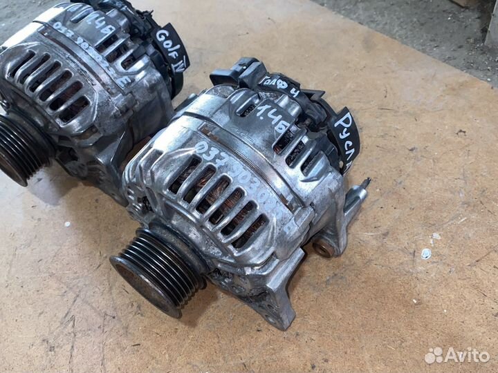 Генератор 037903025Е 70А 1.4л Polo Golf Lupo