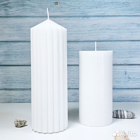 Свечи интерьерные ручной работы
