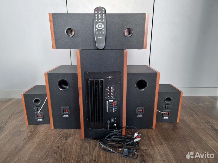 Акустические колонки sven