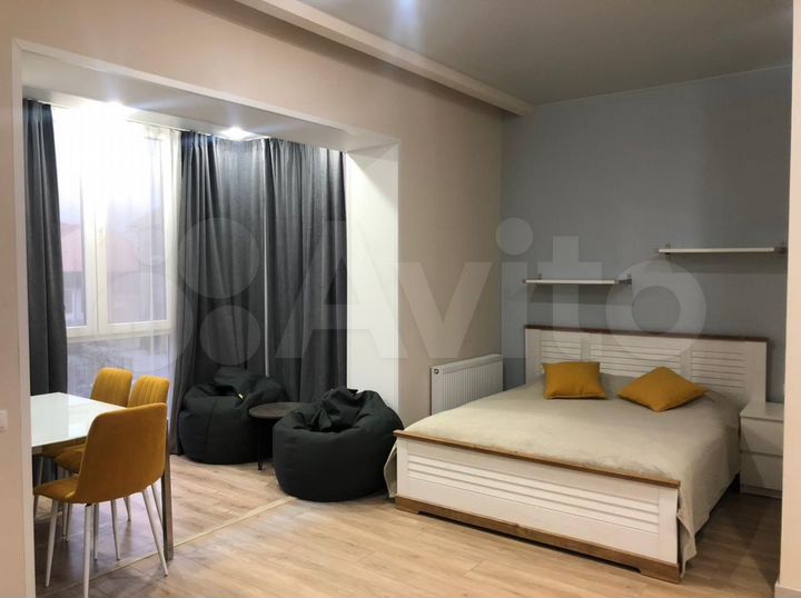 Апартаменты-студия, 38 м², 2/3 эт.