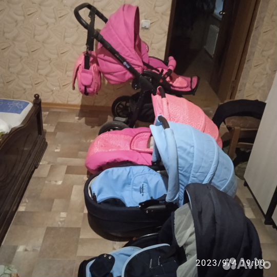 Коляска 2 в 1 adamex pajero