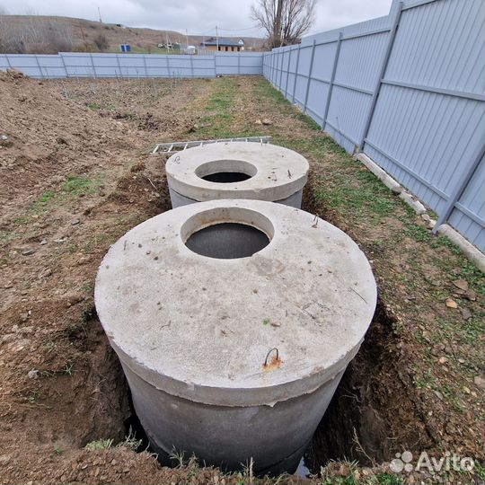 Септик под ключ из жби колец