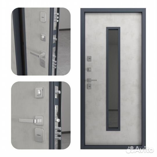 Входная металлическая дверь Berserker Lumi 100