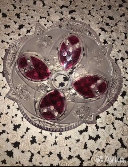 Ваза цветное стекло