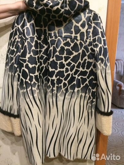 Дубленка натуральная женская 48 50