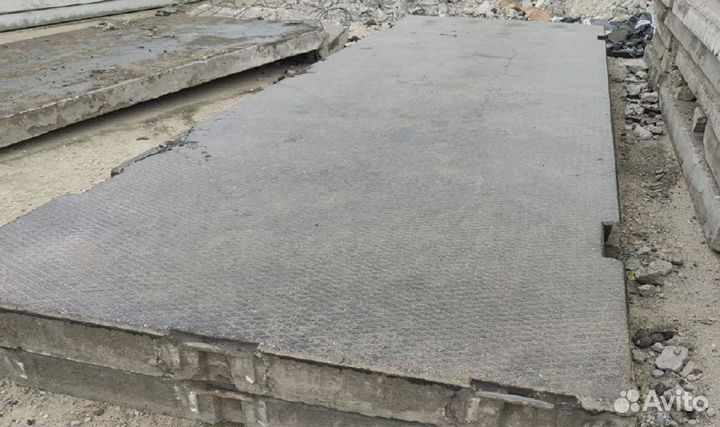 Плиты дорожные 6х2м 1 сорт