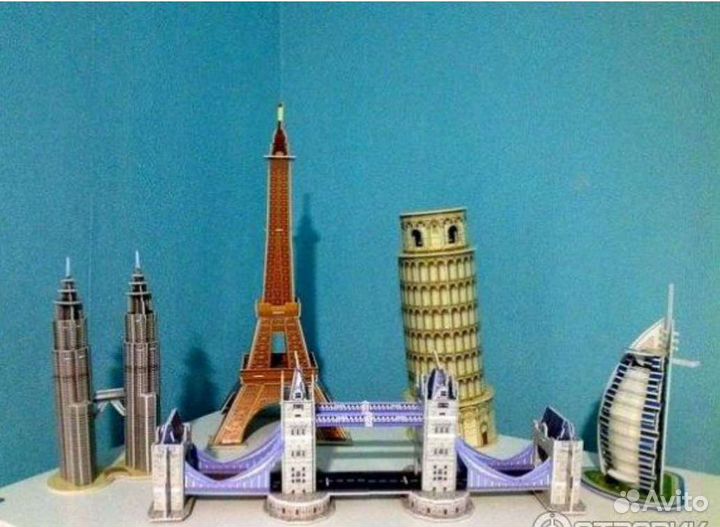 3D пазл, набор архитектора