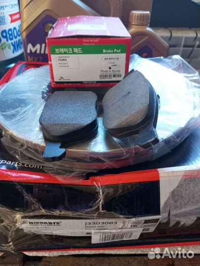 Диск тормозной передний колодки mazda 3 mazda 5