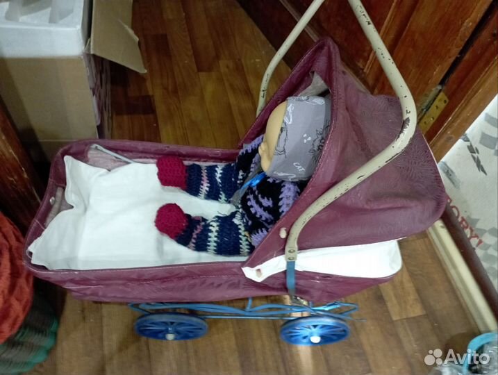 Коляска для кукол ретро СССР