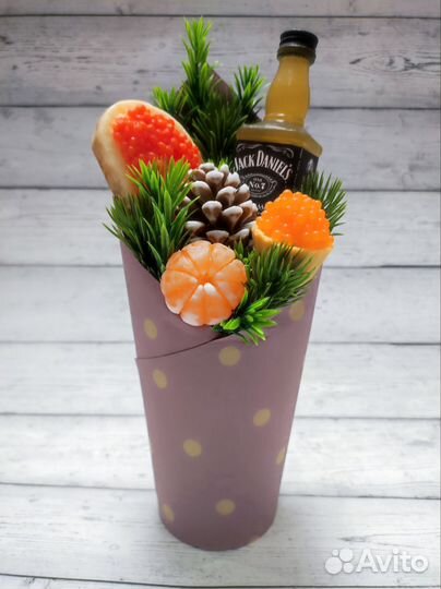 Новогодняя композиция из мыла ручной работы