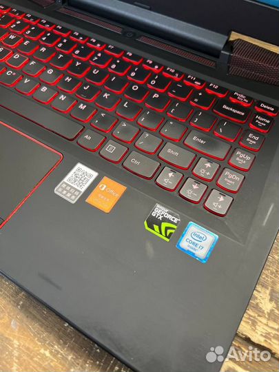 Игровой ноутбук Lenovo I7/GTX/SSD/FHD