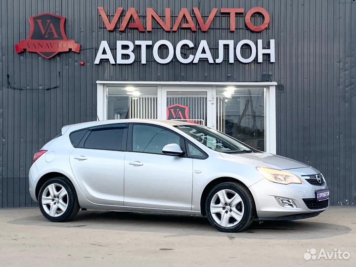 Opel Astra 1.6 AT, 2012, 72 729 км